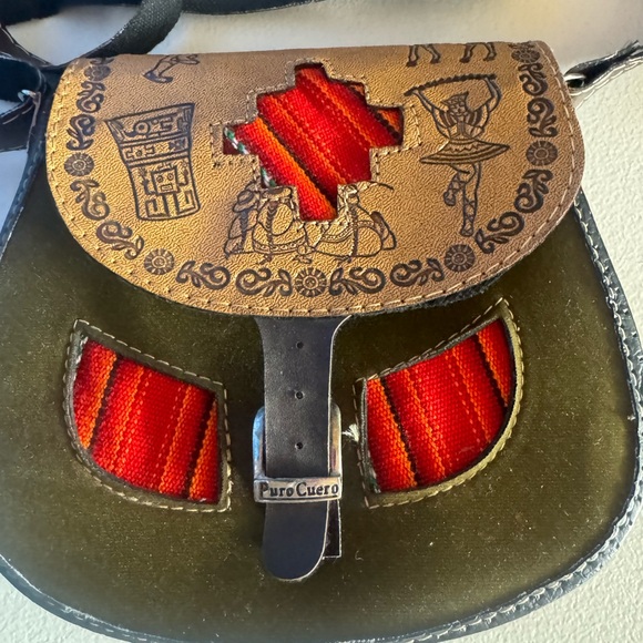 Vintage Puro Cuero Purse - Picture 2 of 9